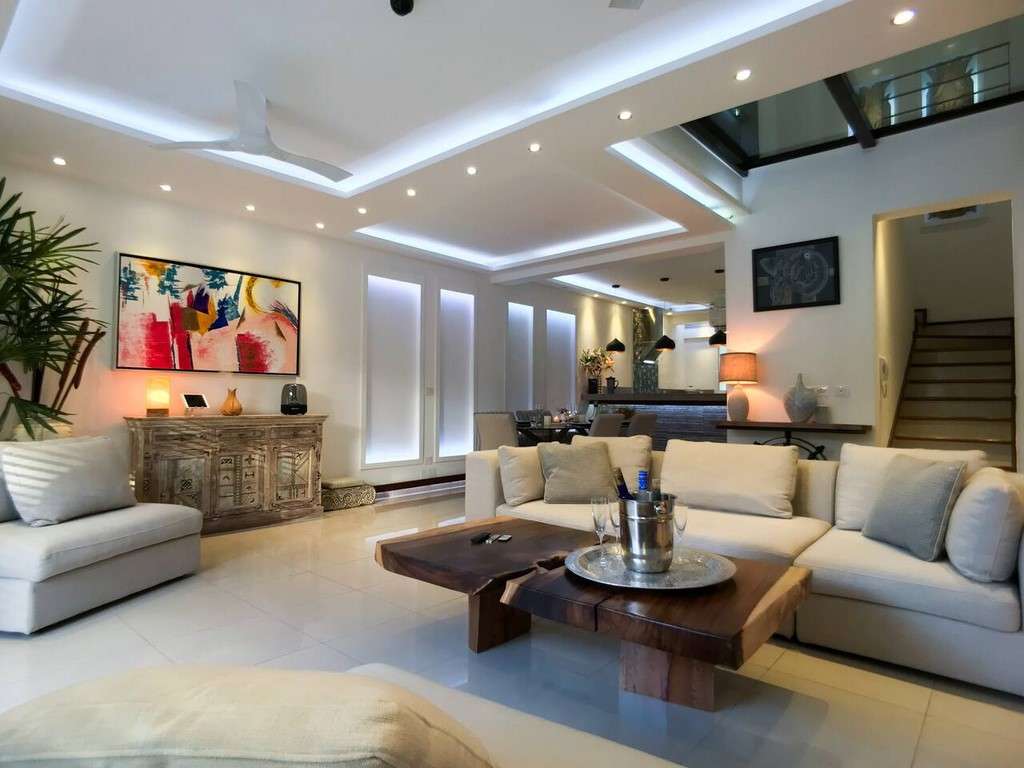 The Grand Salon of the "Gilles Smart Home Playa