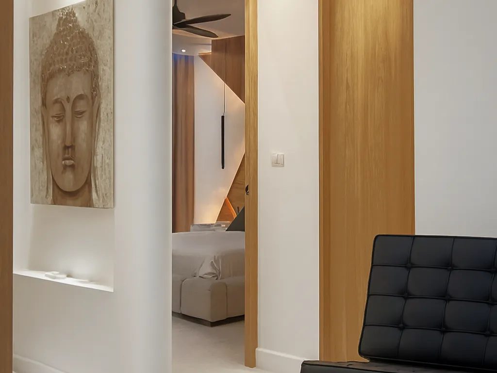 una decoración de buen gusto