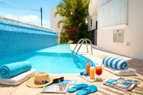 piscina discreta una piscina discreta